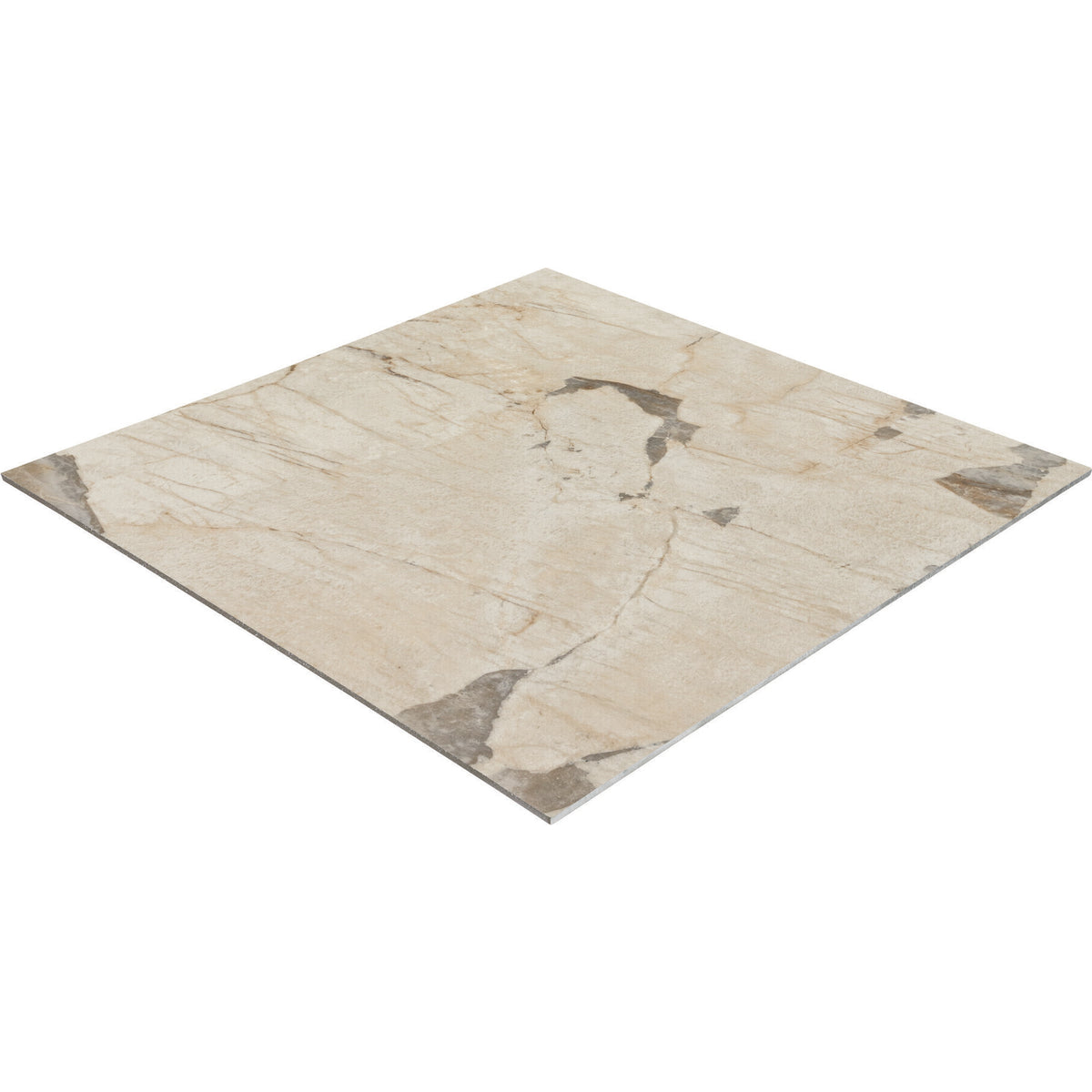 Marazzi - Savoir - 24 in. x 24 in. Colorbody Porcelain Tile - Pierre Polished Angeld View