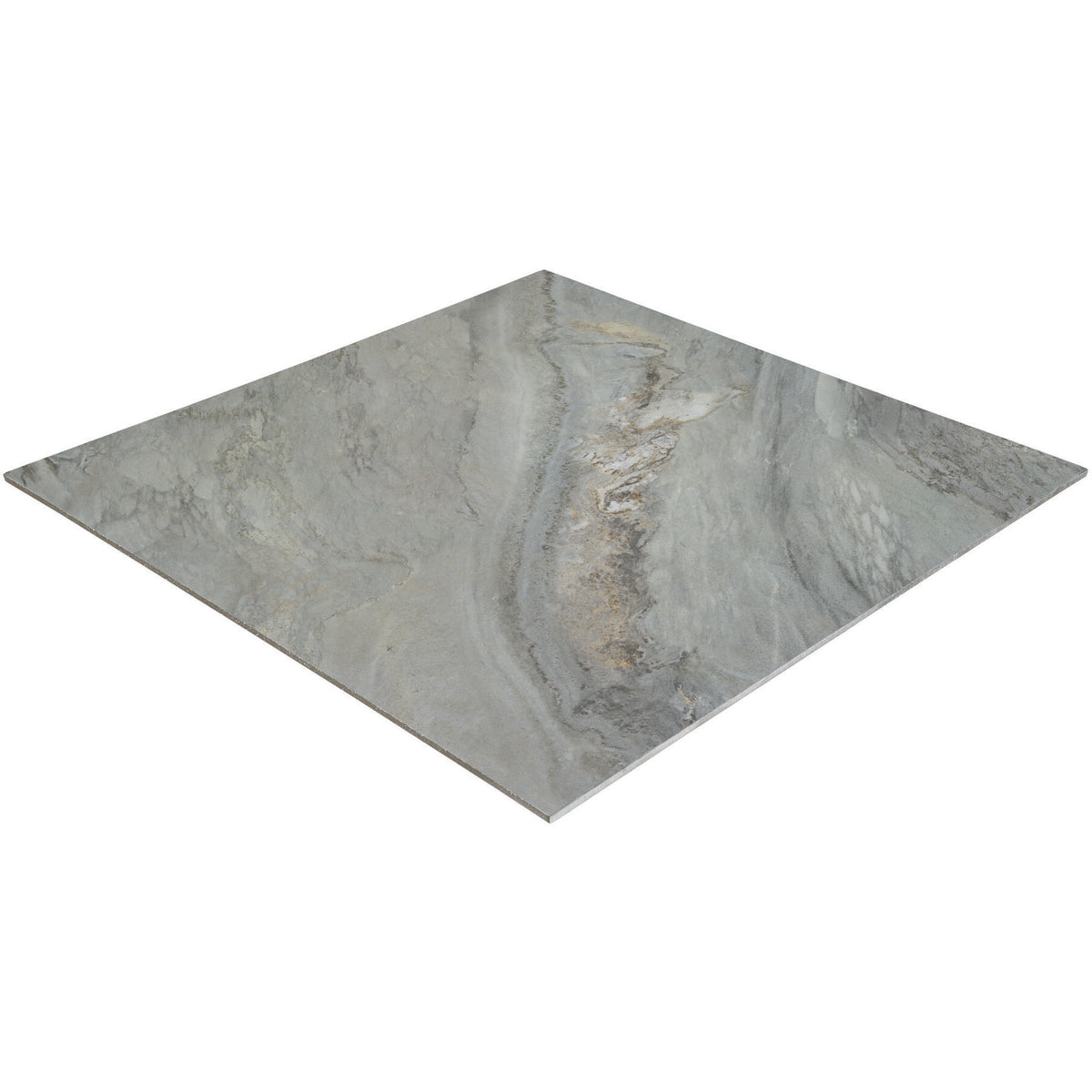 Marazzi - Savoir - 24 in. x 24 in. Colorbody Porcelain Tile - Bleu Matte Angled View