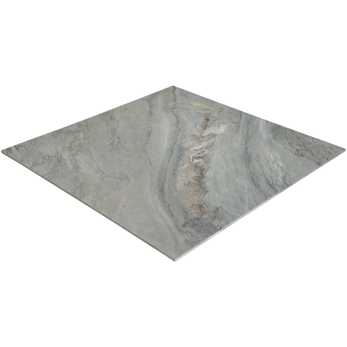 Marazzi - Savoir - 24 in. x 24 in. Colorbody Porcelain Tile - Bleu Polished Angled View