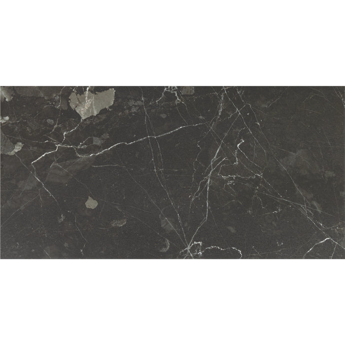Marazzi - Savoir - 24 in. x 48 in. Colorbody Porcelain Tile - Noir Matte