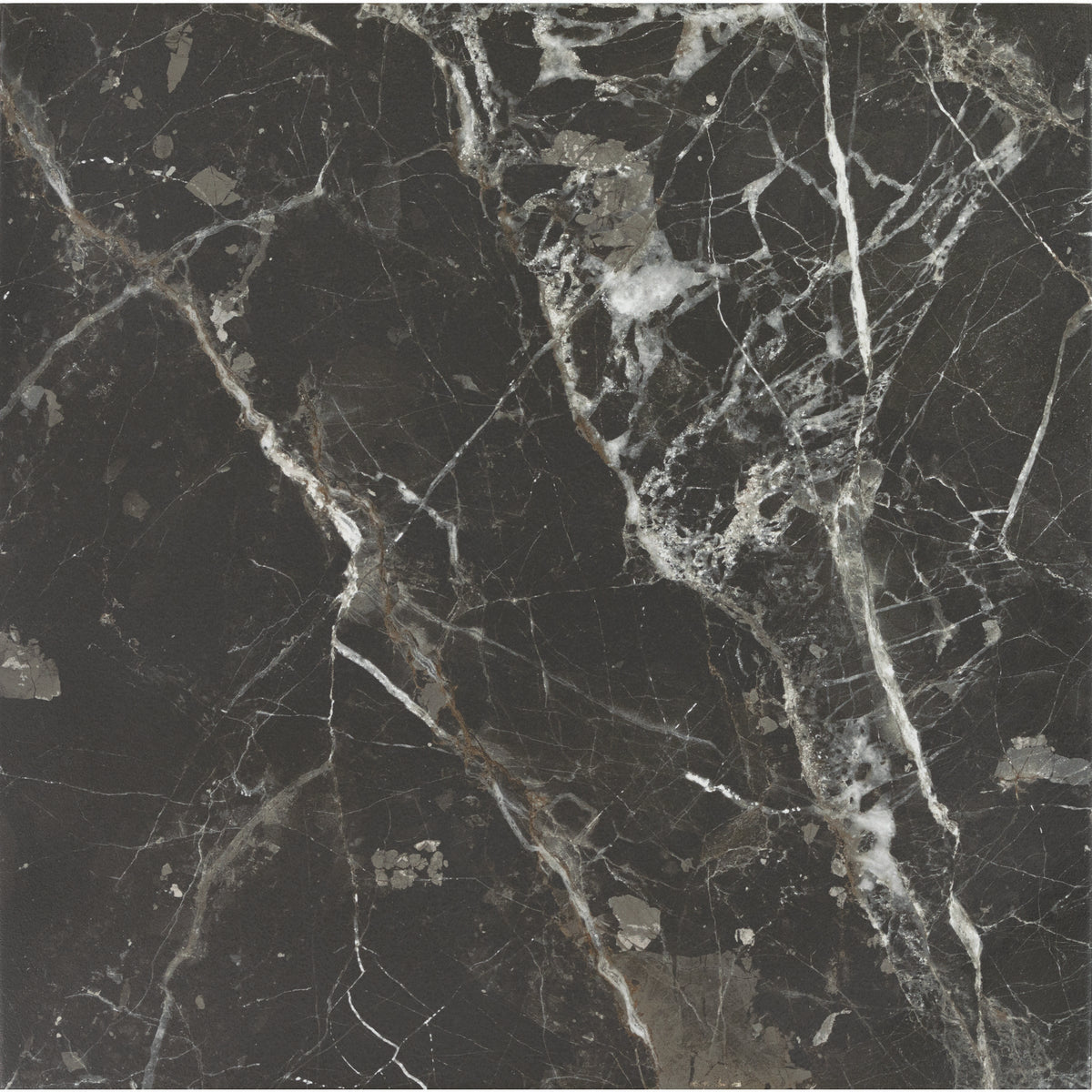 Marazzi - Savoir - 24 in. x 24 in. Colorbody Porcelain Tile - Noir Polished