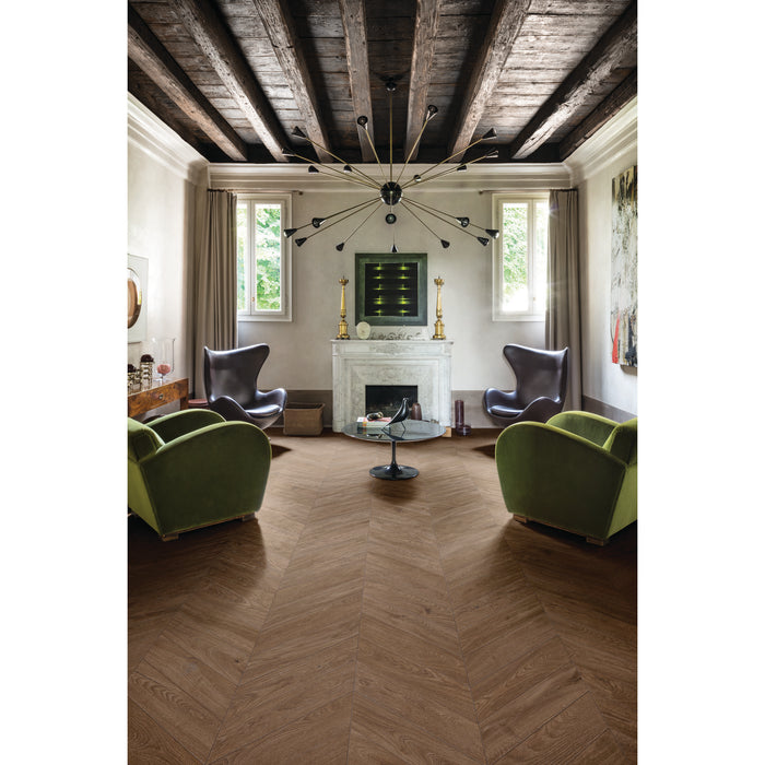 Marazzi - Vero 4 in. x 21 in. Color Body Porcelain Tile - Castagno
