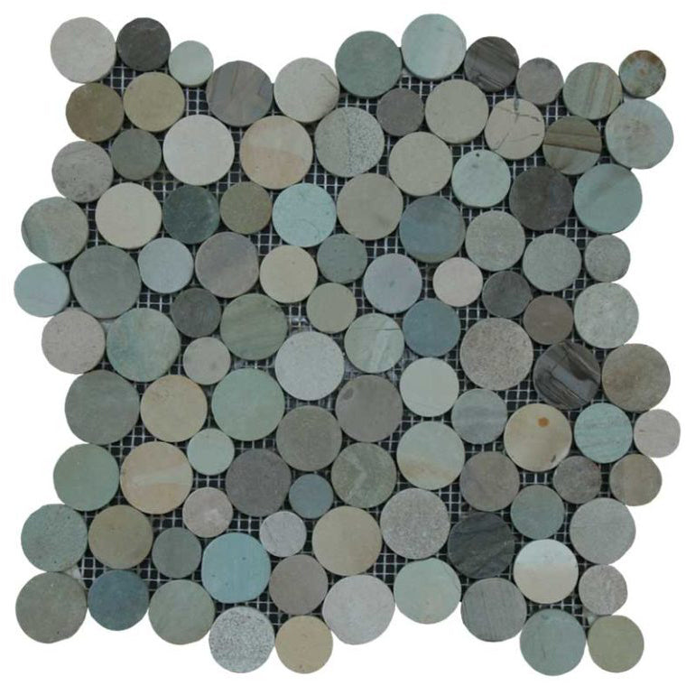 Maniscalco - Botany Bay Pebbles - Coin Olive