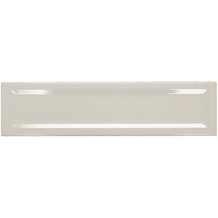 Maniscalco - Contour 3 in. x 12 in. Groove Tiles - Cream