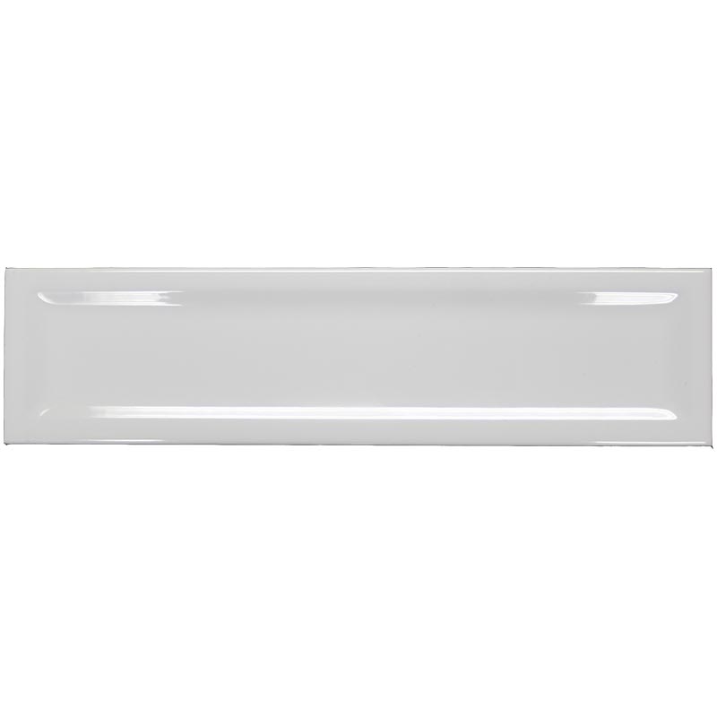 Maniscalco - Contour 3 in. x 12 in. Groove Tiles - White