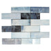 Maniscalco - Gosford Glass and Stone Mosaics - 2 in. x 6 in. - Whirl Blend