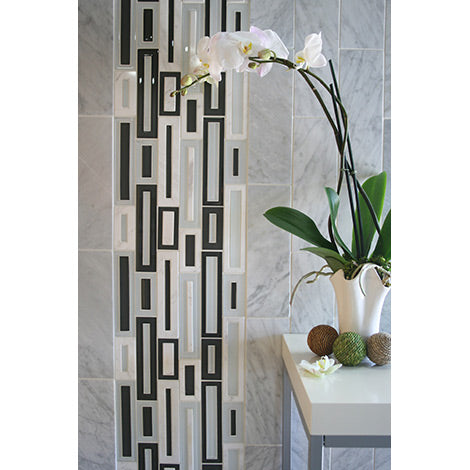 Maniscalco - Gosford Glass and Stone Mosaics - Water Jet Frames - Terrigal Blend