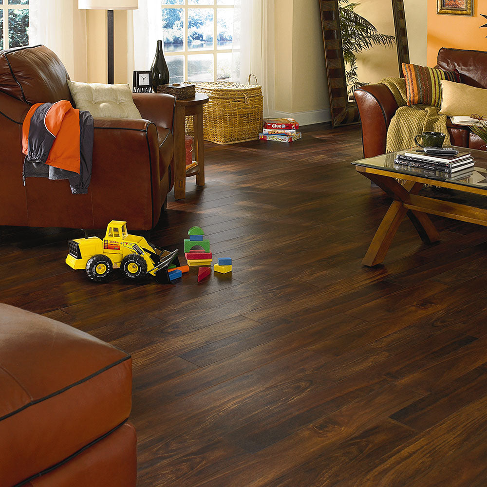 Mannington - ADURA Flex Plank - Acacia - Natural Plains Room Scene