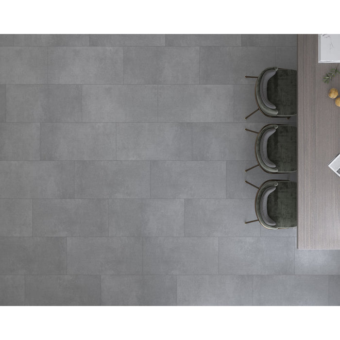 Mannington - Adura Apex - Domain 18 in. x 36 - Slate Installed