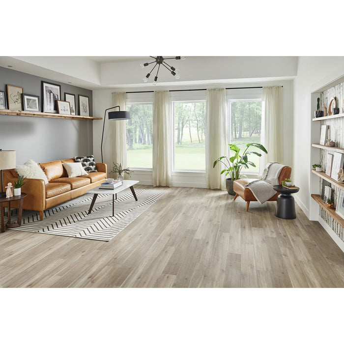 Mannington - Adura Max Plank - Kona 6 in. x 48 in. - Beach Room Scene