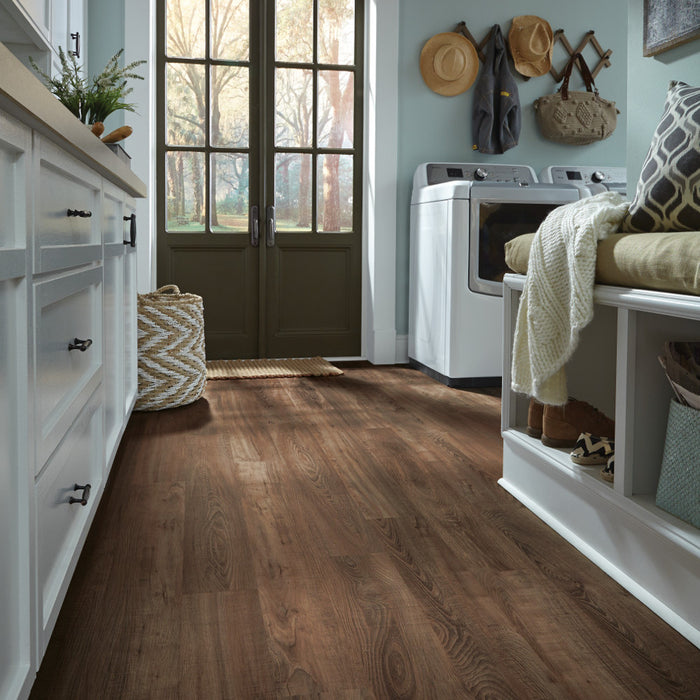 Mannington - Adura Max Plank - Sausalito 6 in. x 48 in. - Sunrise Room Scene