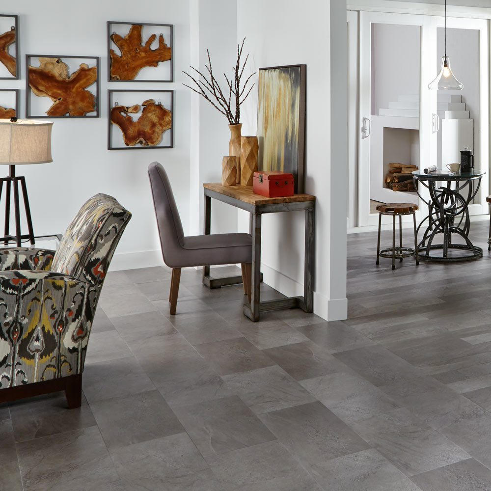 Mannington - ADURA®Max Tile - Meridian - Carbon Installed