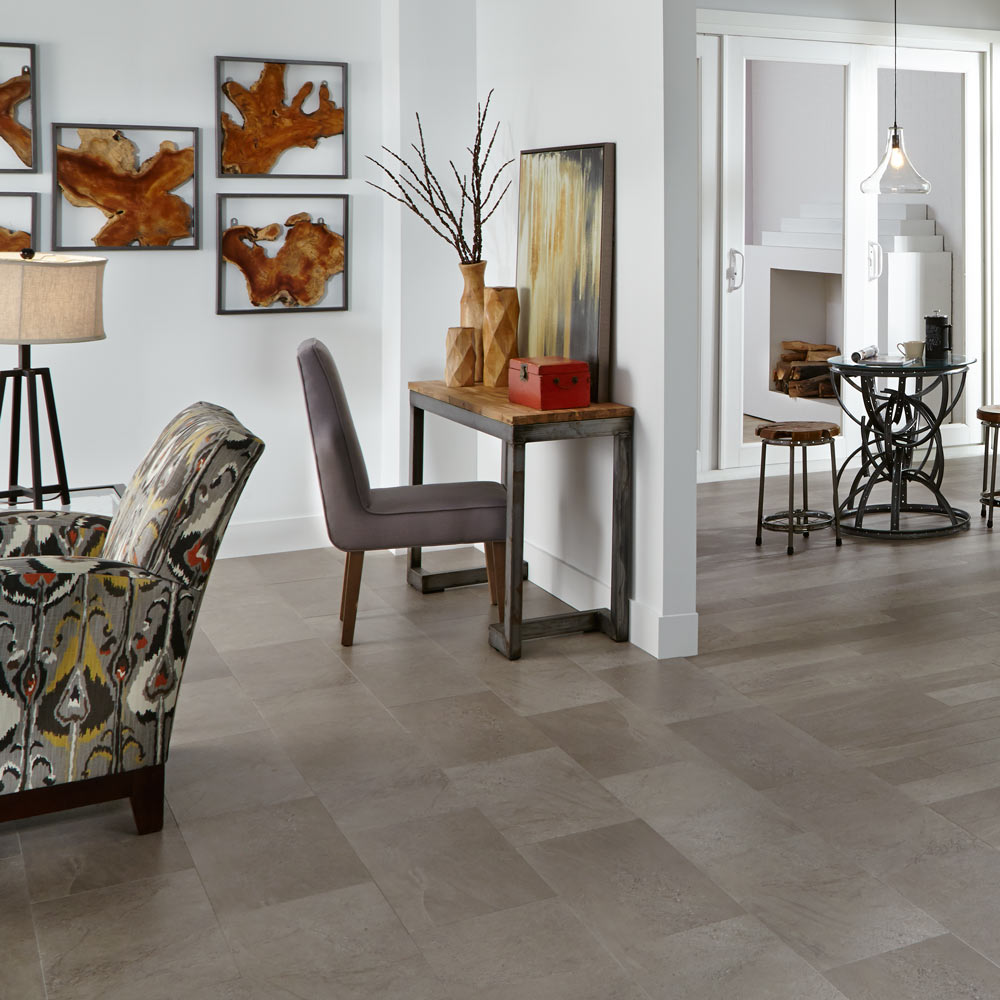 Mannington - ADURA®Max Tile - Meridian - Fossil Installed