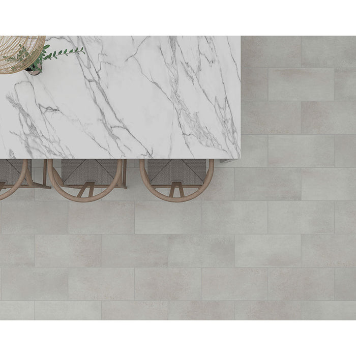 Mannington - ADURA®Max Tile - Riviera - White Sand Installed