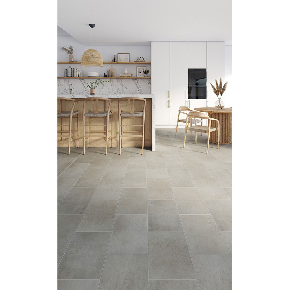 Mannington - ADURA®Max Tile - Riviera - White Sand Room SCene