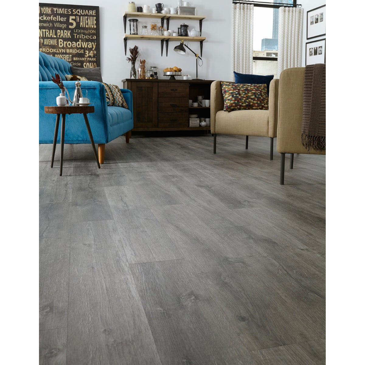 Mannington - ADURA Flex Plank - Aspen - Drift Room Scene