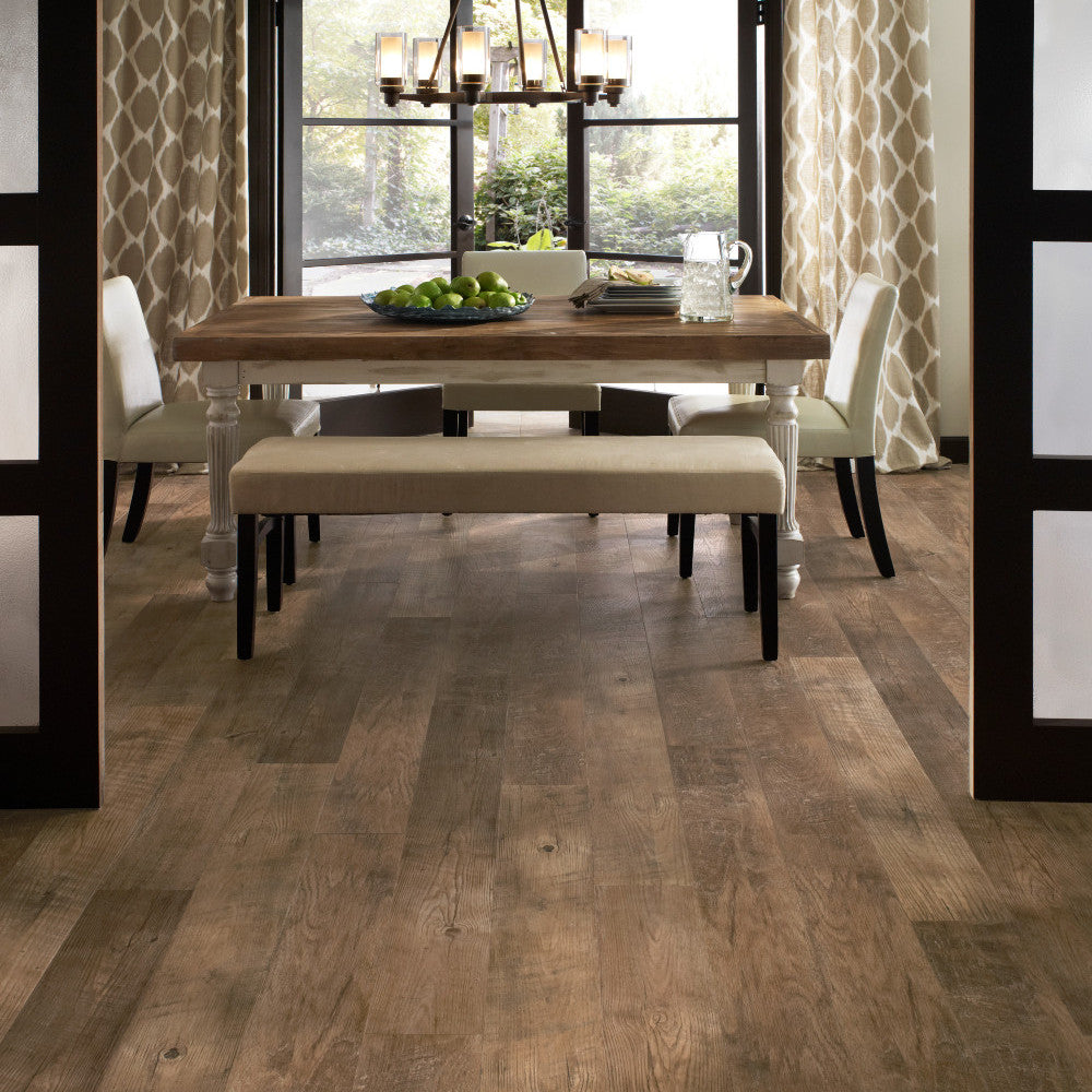 Mannington - Adura Max Plank - Dockside 6 in. x 48 in. - Boardwalk Room Scene