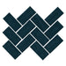 Marazzi - Artezen 2 in. x 4 in. Herringbone Mosaic - Deep Blue AT24