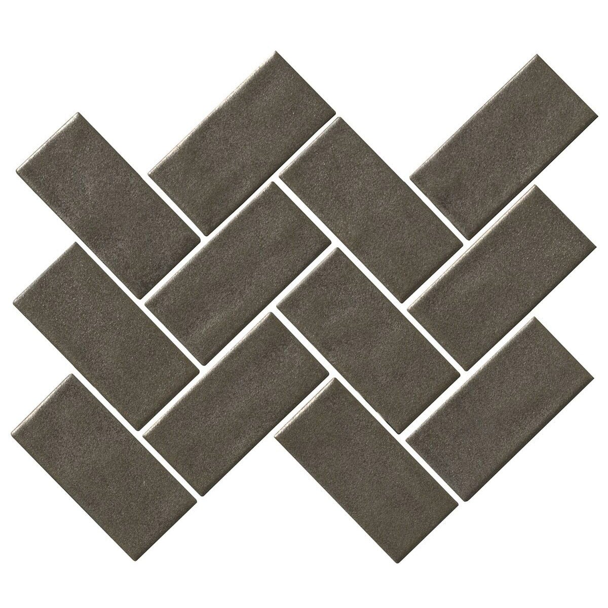 Marazzi - Artezen 2 in. x 4 in. Herringbone Mosaic - Metallic Vibe AT25