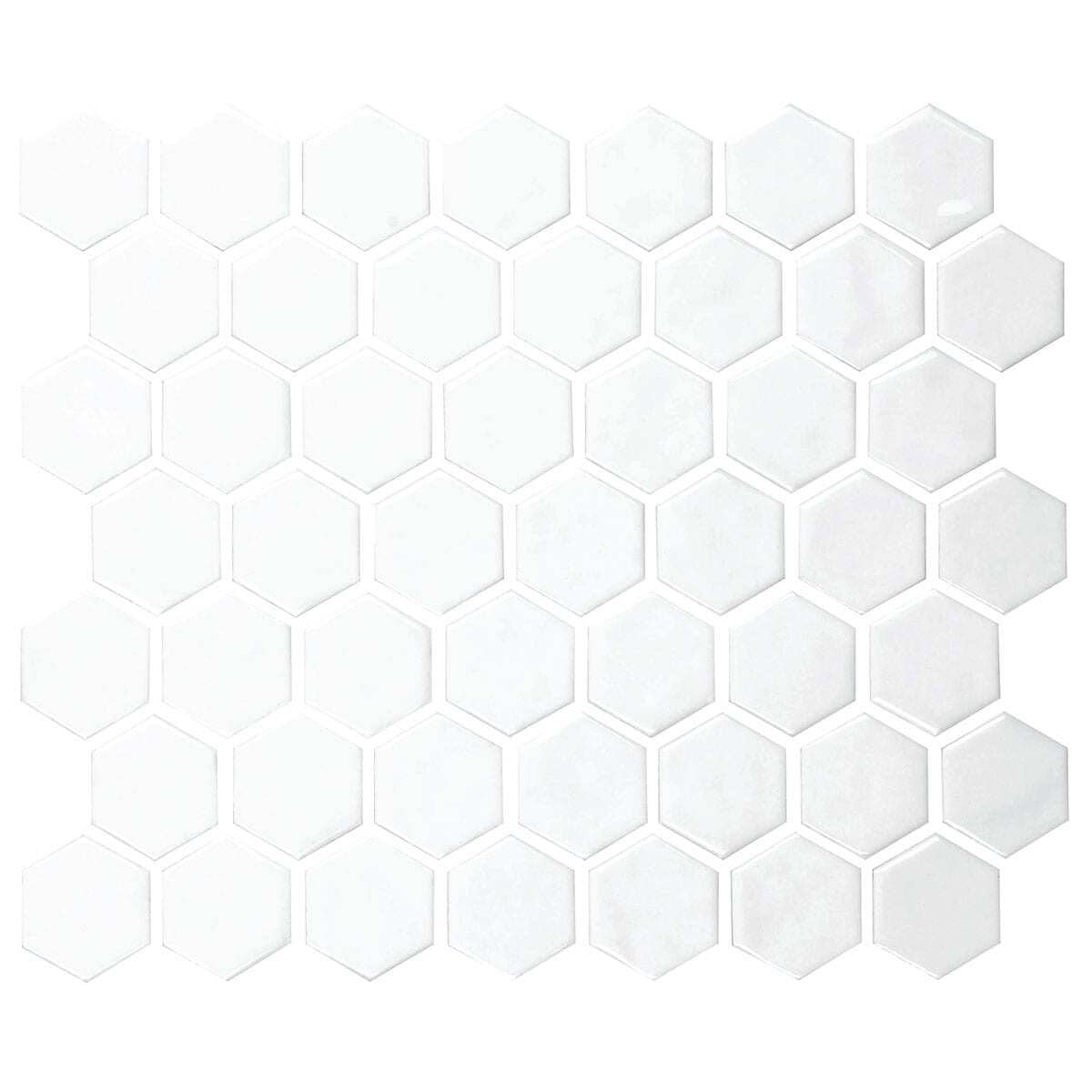Marazzi - Artezen Hexagon Mosaic - Elegant White AT20