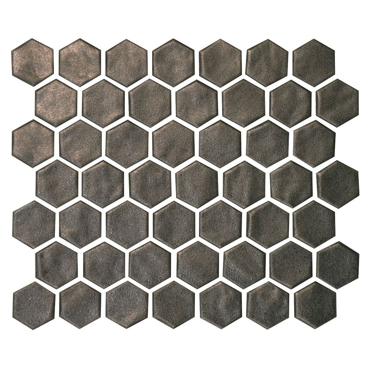 Marazzi - Artezen Hexagon Mosaic - Metallic Vibe AT25