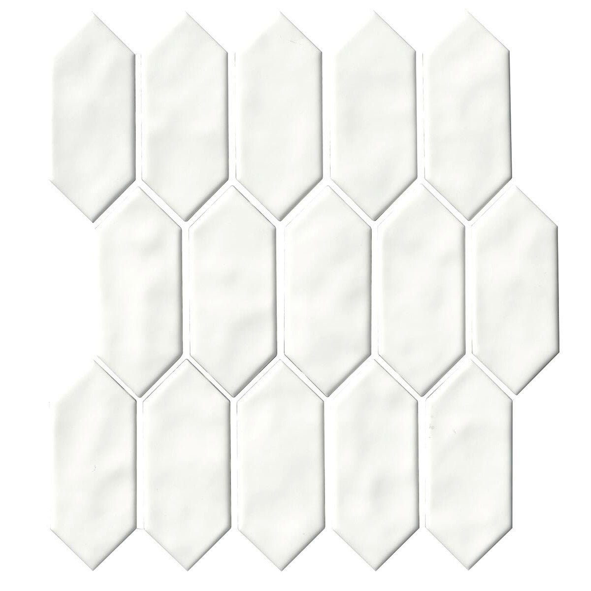 Marazzi - Artezen Picket Mosaic - Elegant White AT20