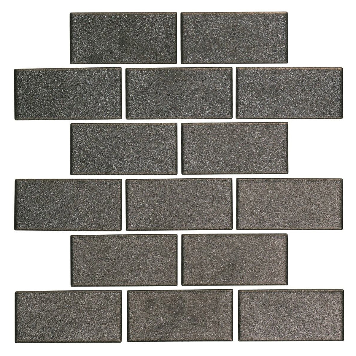 Marazzi - Artezen 2 in. x 4 in. Brick Joint Mosaic - Metallic Vibe AT25