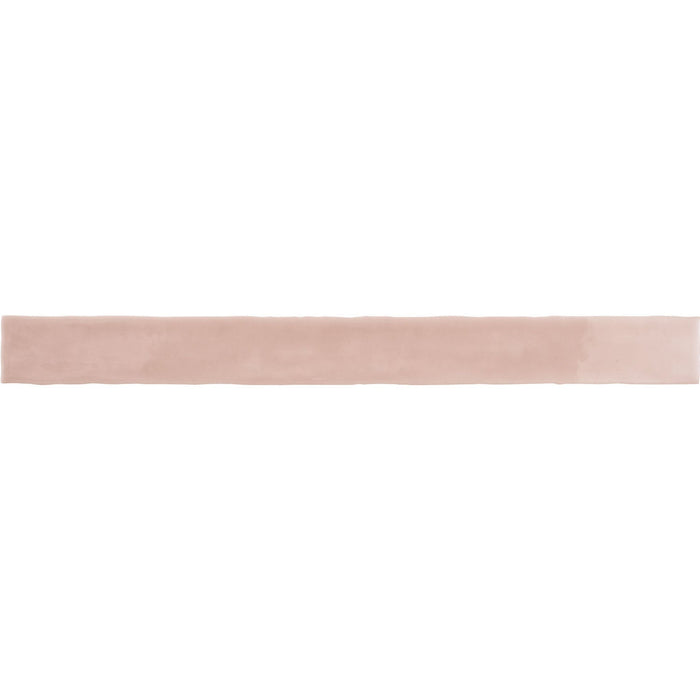 Marazzi - Artistic Reflections™ 2 in. x 20 in. Ceramic Tile - Rose Glossy
