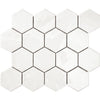 See Marazzi - Artistic Reflections™ 3 in. Hexagon Mosaic - Artic Glossy