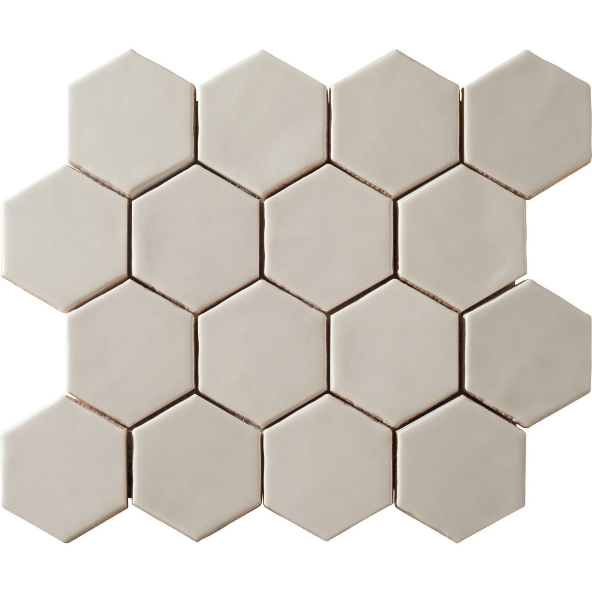 Marazzi - Artistic Reflections™ 3 in. Hexagon Mosaic - Mist Matte