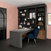 Marazzi - Artistic Reflections™ 3 in. Hexagon Mosaic - Onyx Matte Room Scene