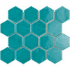 See Marazzi - Artistic Reflections™ 3 in. Hexagon Mosaic - Wave Glossy