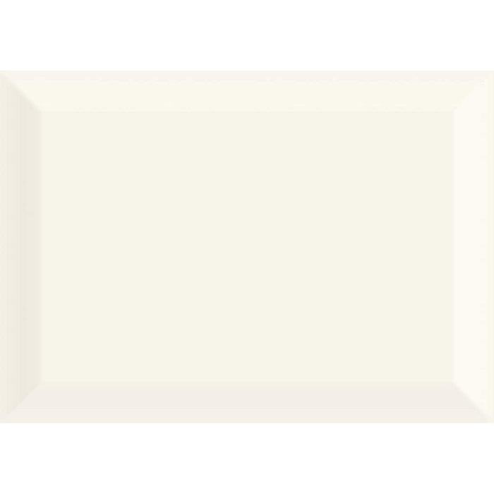Marazzi - Hawthorne™ Glazed Ceramic Wall Tile 10 in. x 14 in. Bevel - Refined White