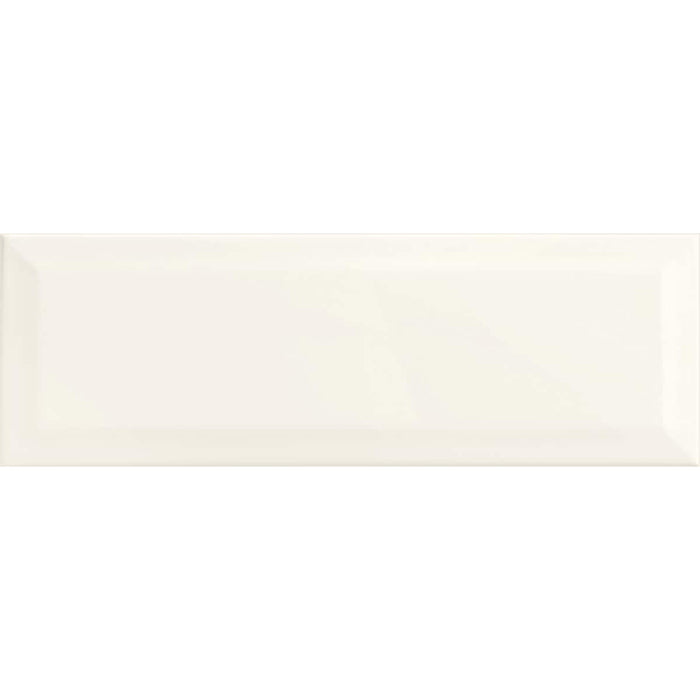 Marazzi - Hawthorne™ Glazed Ceramic Wall Tile 8 in. x 24 in. Bevel - Refined White