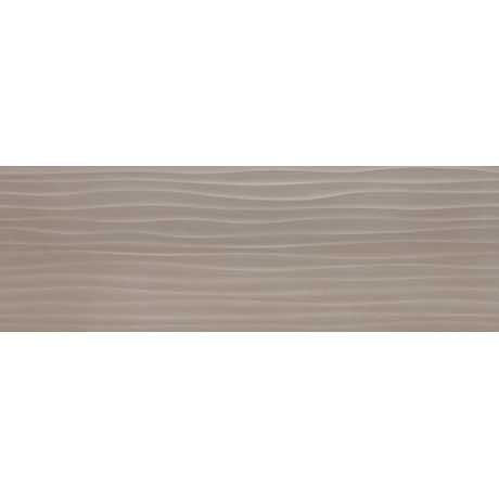 Marazzi - Materika 16 in. x 48 in. Ceramic Tile - Fango Wave - Floorzz
