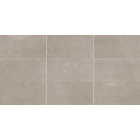 Marazzi - Classentino Marble 24 in. x 48 in. Porcelain Tile - Coliseum Gray Polished