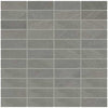See Marazzi - Modern Oasis 1 in. x 3 in. Stacked Mosaic - Stormy Sky
