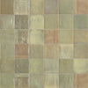 See Marazzi - Zellige Neo 4 in. x 4 in. Glazed Ceramic Wall Tile - Salvia