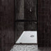 Marazzi - Zellige Neo 4 in. x 4 in. Glazed Ceramic Wall Tile - Carbone - Room Scene
