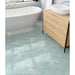 Bestile - Meraki 7.7 in. x 8.9 in. Hexagon Porcelain Tile - Base Aguamarina Room Scene