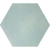 See Bestile - Meraki 7.7 in. x 8.9 in. Hexagon Porcelain Tile - Base Aguamarina