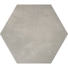 See Bestile - Meraki 7.7 in. x 8.9 in. Hexagon Porcelain Tile - Base Gris