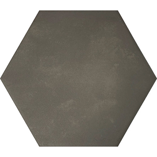 Bestile - Meraki 7.7 in. x 8.9 in. Hexagon Porcelain Tile - Base Negro