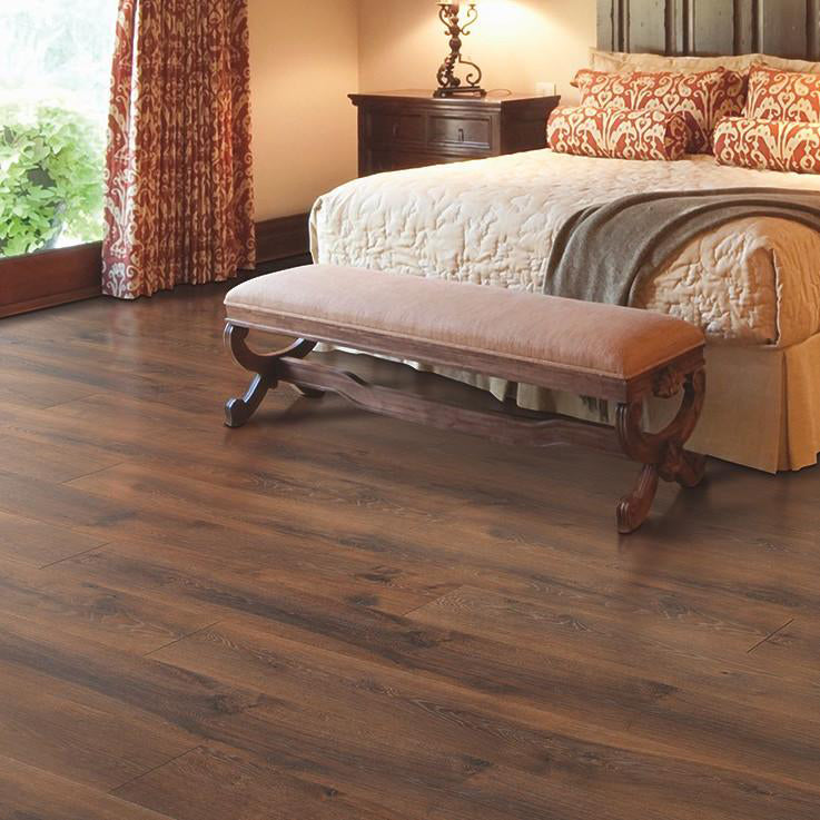 Mohawk - Revwood Chalet Vista Laminate - Midday Mocha Oak