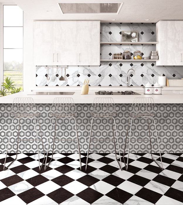 Monopole Ceramica - Jonico Tile - Exa Wall Install