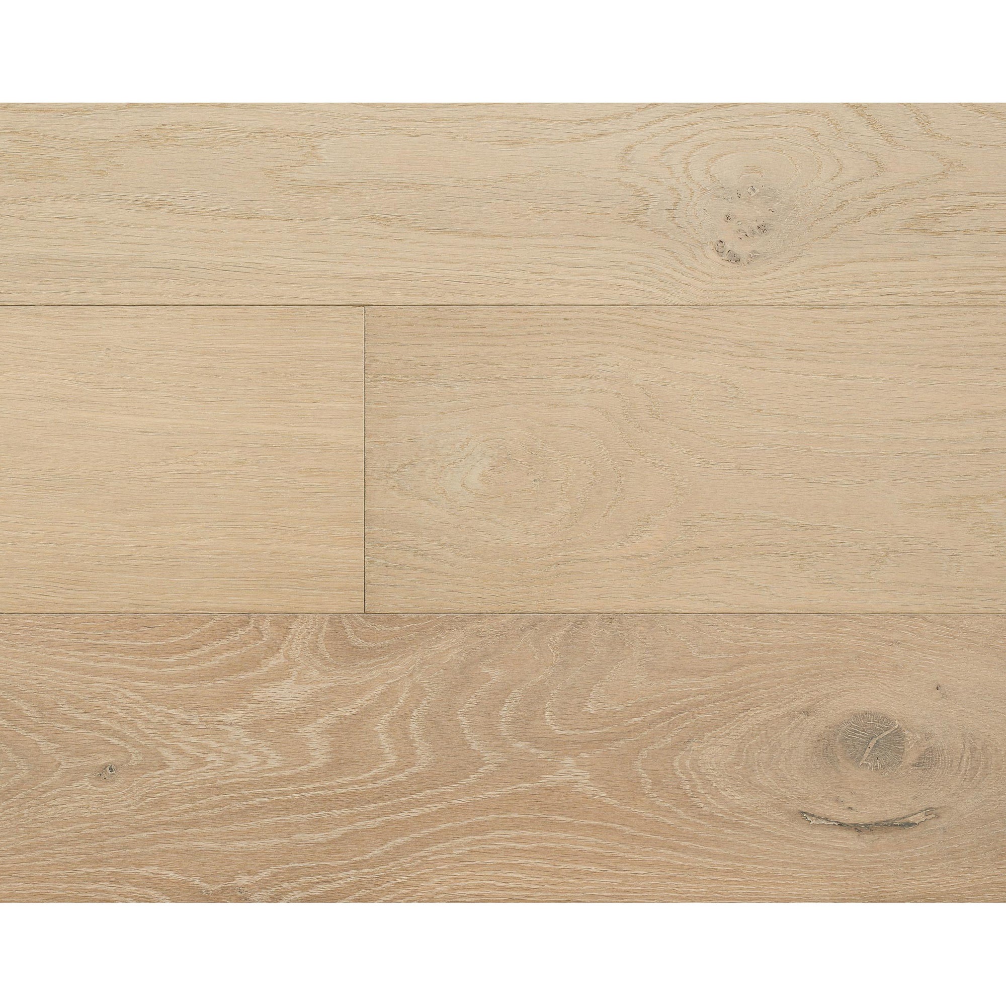 Naturally Aged Flooring - Medallion Collection, Wire Brushed Oak Engineered Hardwood - Foggy Pines
