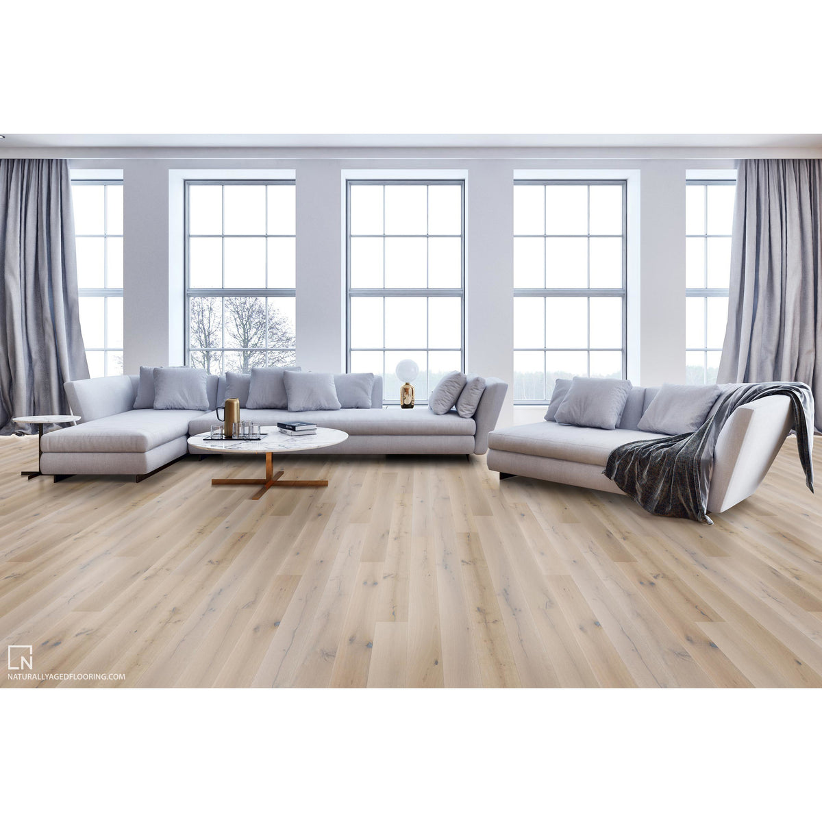 Naturally Aged Flooring - Pinnacle Collection - Zenith Room Scene