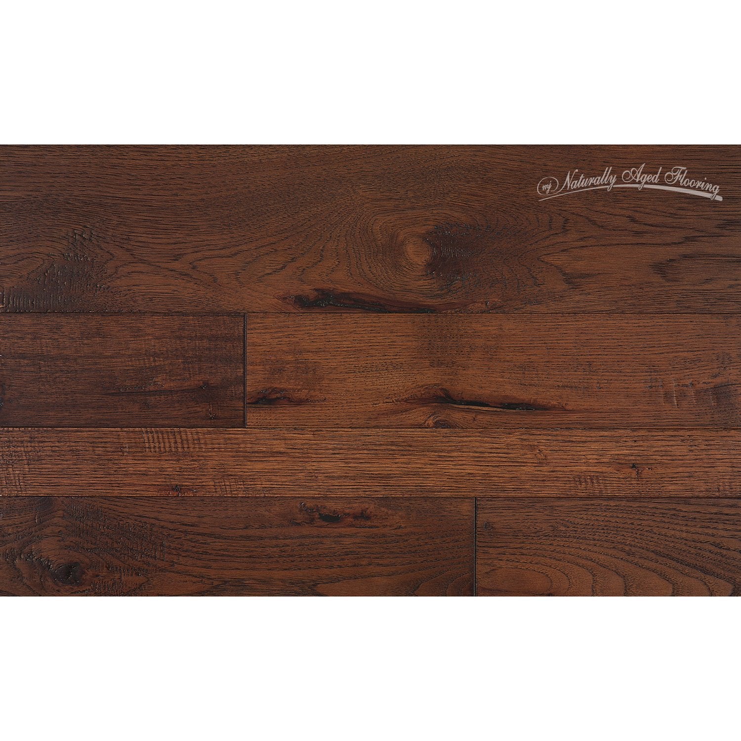 Naturally Aged Flooring - Medallion Collection Engineered Hardwood - Marsala