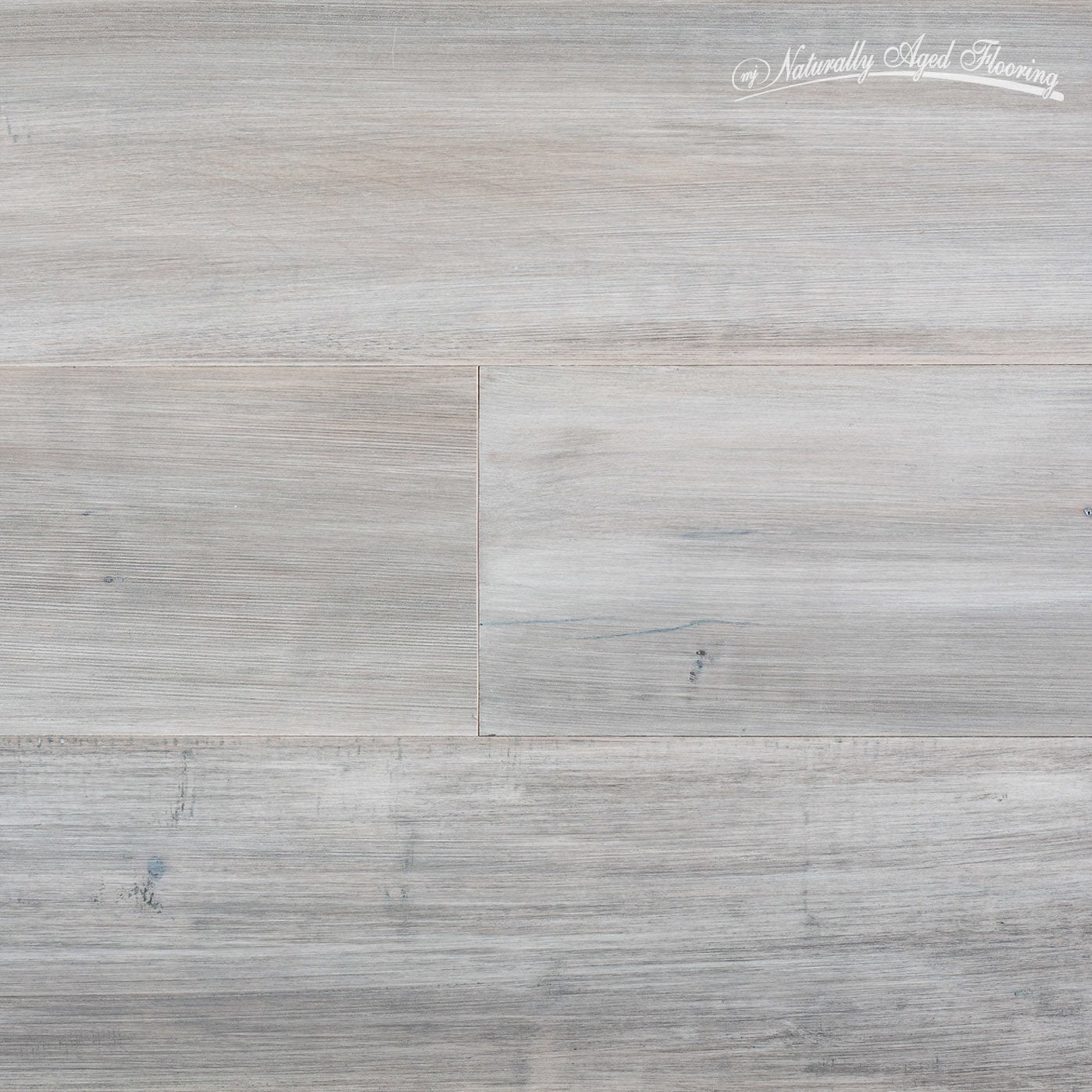 Naturally Aged Flooring - Royal Collection- Hand Scraped Maple Engineered Hardwood - Glacier