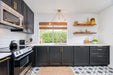 Arizona Tile - Paloma 3" x 6" Wall Tile - Cotton Bevel Glossy Kitchen Install